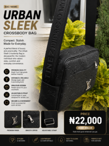 Noir Executive Crossbody