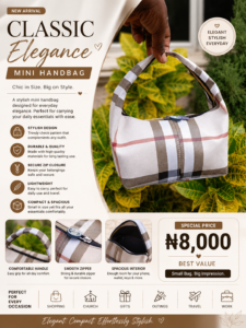 Classic Elegance Mini Handbag