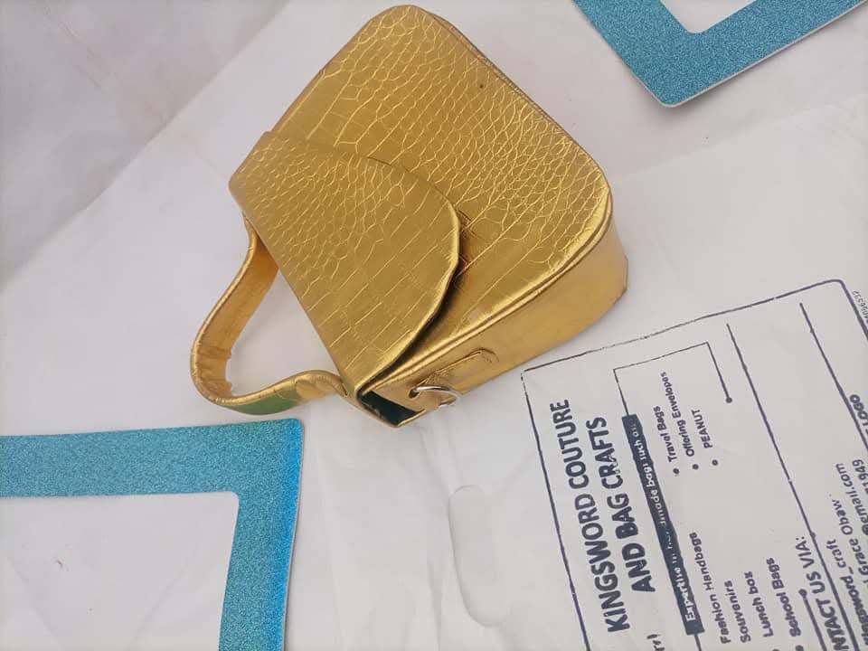 Golden Luxe Mini Handbag - Image 2