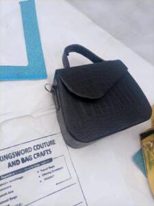 Croco Chic Mini Handbag